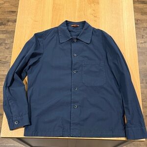 Barely Used Barena Navy Shirt Jacket